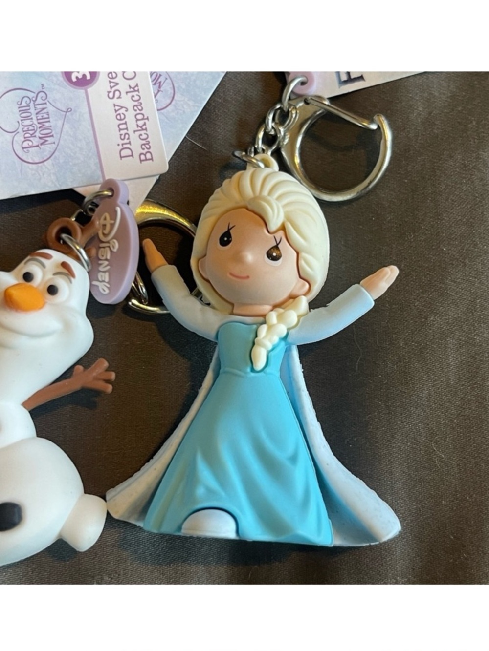 Disney Frozen Character Keychains / Backpack Clips - Picture 3 of 10
